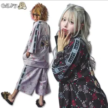 갈피 GALFY 마개조 문문 세트 블랙 중형견 L 사이즈