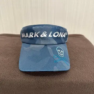 마크앤로나 선바이저 파랑 카모플라주