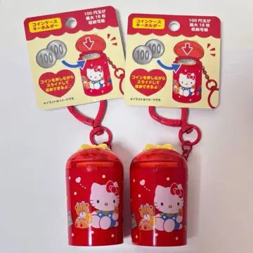 헬로키티 코인 케이스 키링 헤이세이 레트로