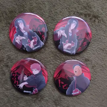 NARUTO 후지큐 하이랜드 아카츠키 모듬 캔뱃지