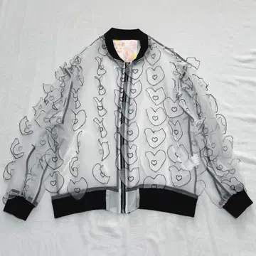 MIKIOSAKABE 미키오사카베 하트 블루종