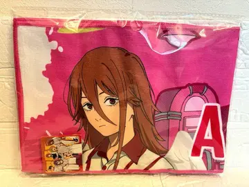 라운드원 한정판 체인소 맨 머플러 타월 천사의 악마