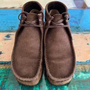 Clarks 클락스 왈라비 부츠 처카 부츠 25.5cm 브라운