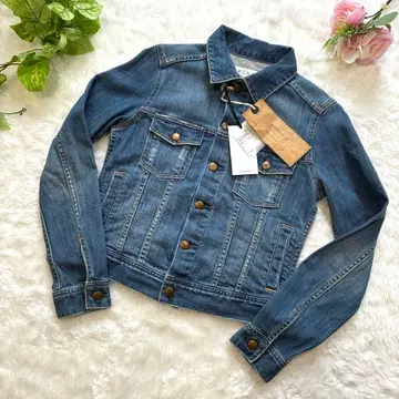 새상품 택 포함 PLST 플라스테 데님 자켓 M 사이즈