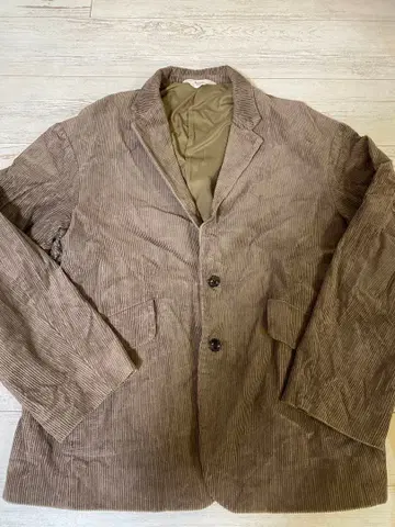 WYMD 브라운 코듀로이 테일러드 자켓 셋업