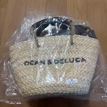 DEAN & DELUCA 스트로우 바스켓백