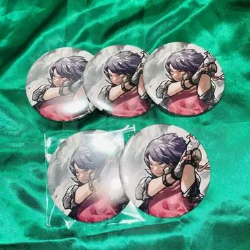 히로아카 원화전 캔뱃지 지로 5점