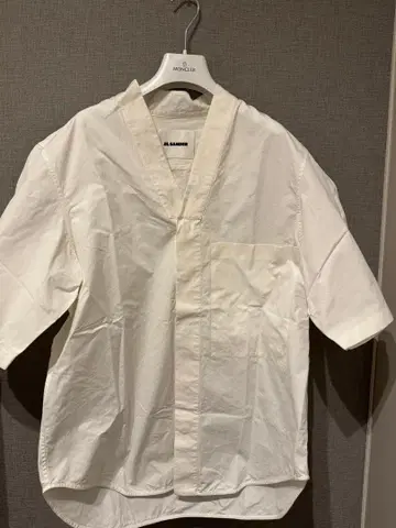 JIL SANDER 반팔 셔츠 화이트