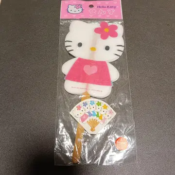 레어 아이템 키티 부채 헤이세이