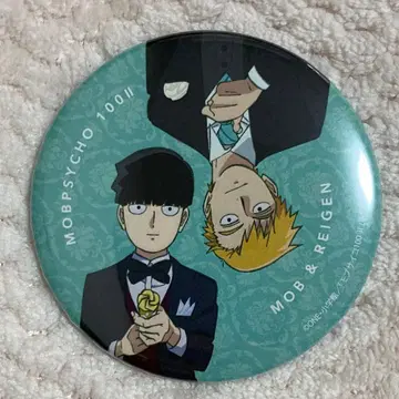 몹사이코100 캔뱃지 카게야마 시게오&레이겐 아라타카 사제 턱시도ver.