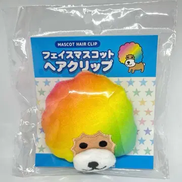 [ 미개봉 새상품 ] 아프로견 페이스 마스코트 헤어 클립
