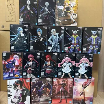 전생했더니 슬라임이었던 건에 대하여 피규어 17점