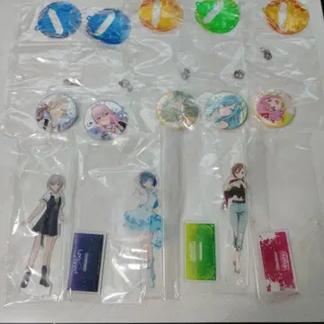 세가 럭키 쿠지 프로젝트 세카이 B상 3점, E상 5점, 총 8점 세트