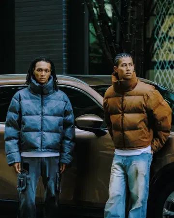 BREATH MARBLE DOWN JACKET