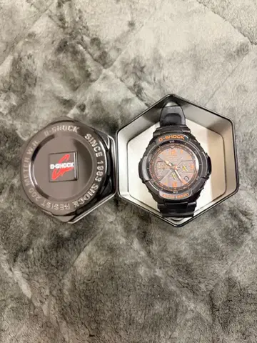 G-SHOCK GW-3000B 블랙/오렌지 스카이 콕피트