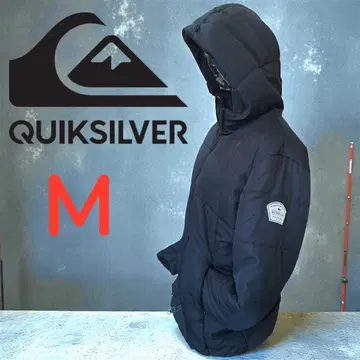 새상품급 퀵실버 QUIKSILVER 블랙 다운 자켓 M