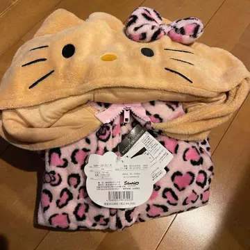 일광화상 키티 돈키 인형옷 셋업 콤비네종 레오파드 무늬 레오파드