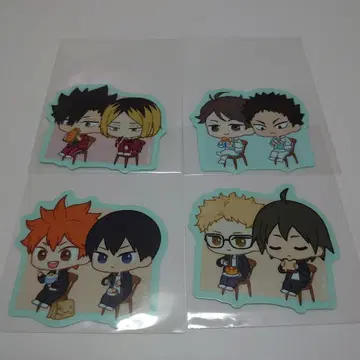 스티커 모음 AMNIBUS 하이큐 쿠로오&코즈메 오이카와&이와이즈미 외