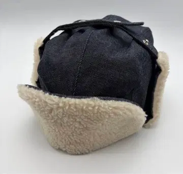 THE H W DOG 도그 플라이트 캡 봄버 캡 데님