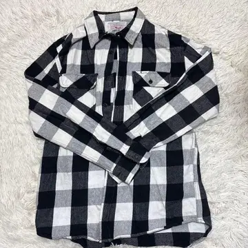 AVIREX U.S.A. 체크 무늬 긴팔 셔츠