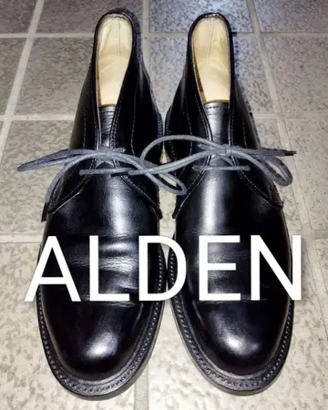 ALDEN 알든 처카 부츠 블랙카프 6 1/2D 새상품급