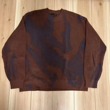 ZARA 블리치 가공 니트