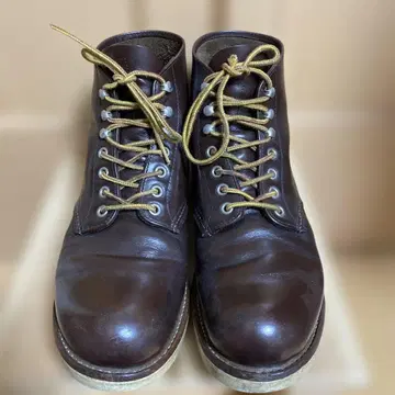 RED WING 워크 부츠 브라운