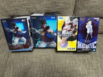 주술회전 쵸소우 2 각성 고죠 사토루 옷코츠 유타 피규어 4체 세트