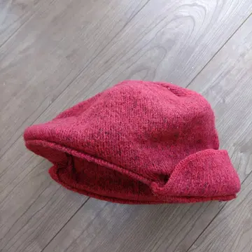 [ 레어 ] 80s 빈티지 LLBean 니트 모자 귀마개 헌팅