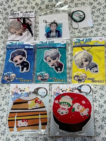 유리!!! on ICE 유우/빅토르/유리 오시쿠라 마그넷 등