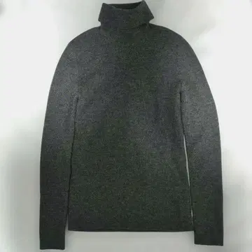 ICB 리브 터틀넥 니트 울 S 그레이