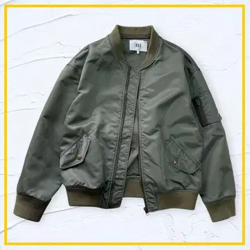 미사용급 레이빔즈 RBS MA-1 카키 Ray BEAMS