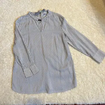 브루넬로쿠치넬리 스트라이프 블라우스