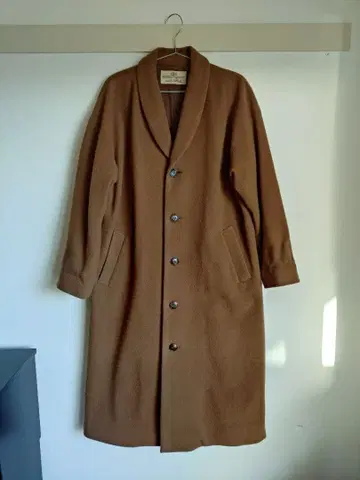 nest Robe 롱 코트 울 캐시미어 브라운