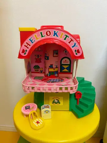 레트로 헬로키티 키티의 집 인형 완구