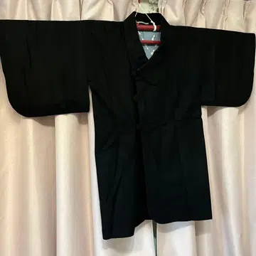 블랙 두꺼운 원단 울 코트