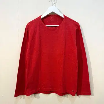 45rpm 코튼 긴팔 티셔츠 롱티 풀오버 티셔츠 45R