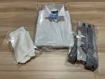 GENTRIND 윙카라 셔츠 M 사이즈 신랑 잡화 세트 6점 세트