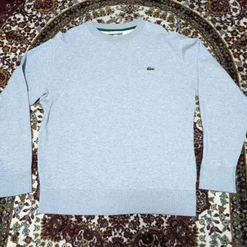 LACOSTE 그레이 맨투맨 US M