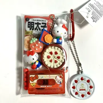 가챠 파우치 키티 산리오 케이크 사브레