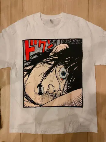 hand of grave AKIRA 수제 티셔츠 bakateee