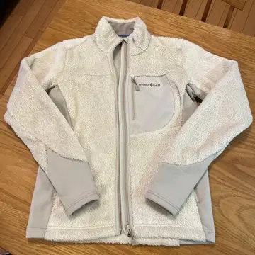 mont-bell 플리스 자켓 화이트