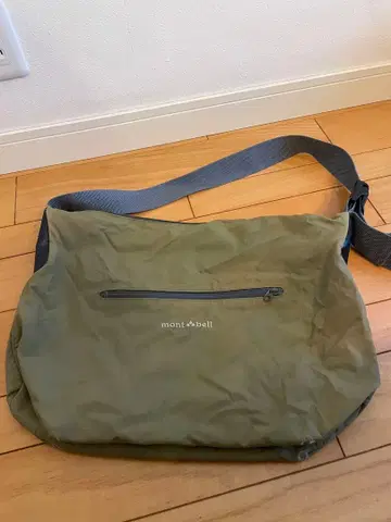 mont-bell 숄더백 올리브 그린