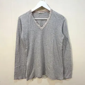 45rpm V넥 티셔츠 긴팔 티셔츠 이너 45R