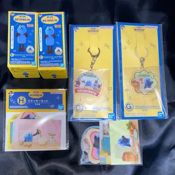 퍼펫 순순 제일복권 피규어 마스코트 아크릴 메지루시 씰