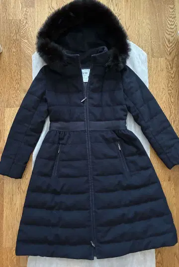 르네 Rene 다운 코트 블랙 36