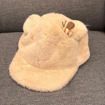 [디즈니] 푸우 귀도리 모자 58cm