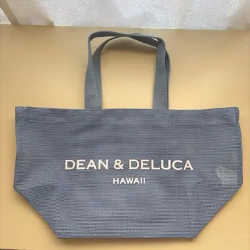 DEAN & DELUCA 토트백 하와이 블루 메쉬