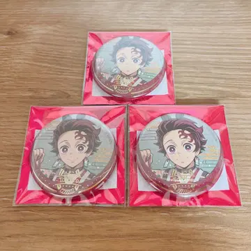 귀멸의 칼날 카마도 탄지로 말띠 해 랜덤 금박 캔뱃지