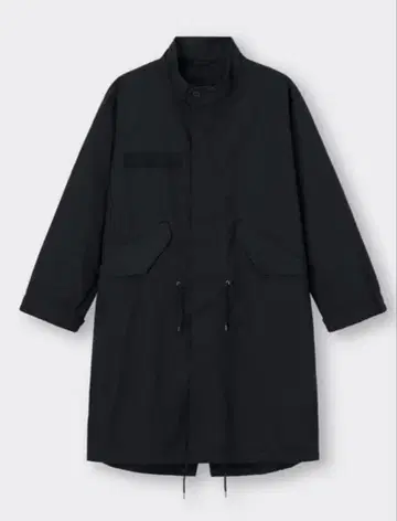 GU 리버서블 모즈 코트 XL 블랙